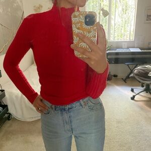 Urban outfitters red turtleneck!
